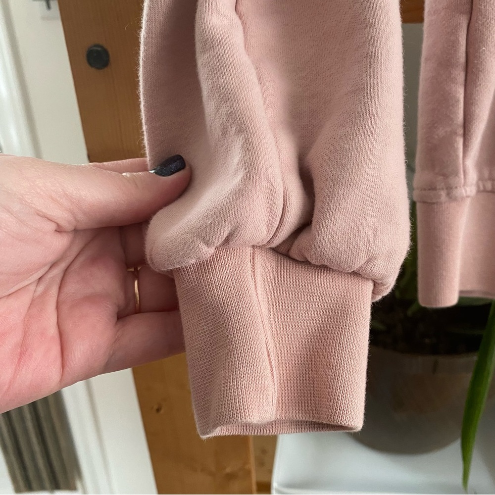 Boden Light Pink Scallop Detail Sweatshirt 2 - Picture 11 of 16